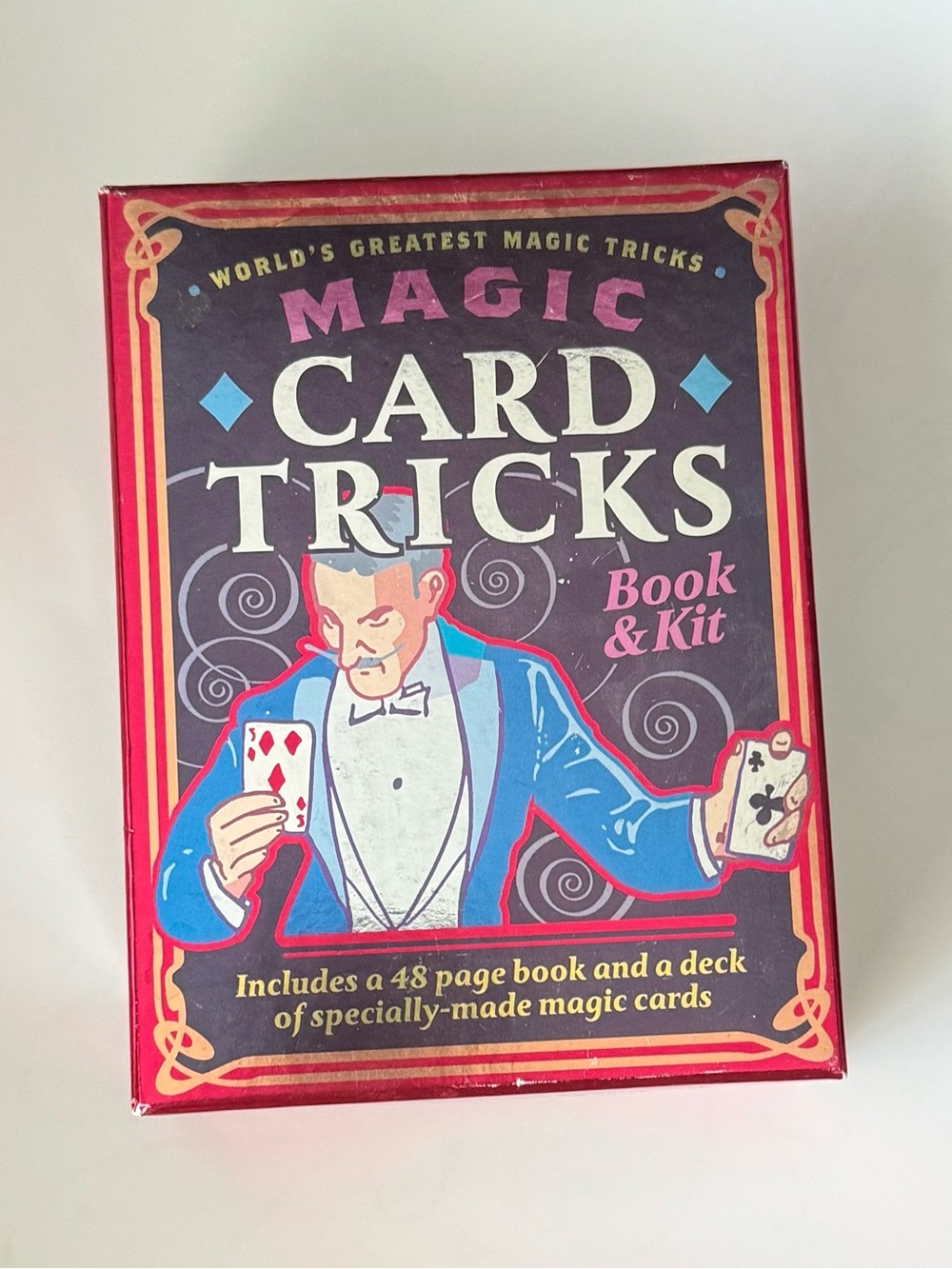 Magic Card Tricks Book & Kit By Robert Mandelberg and Distributed By Mud Puddle